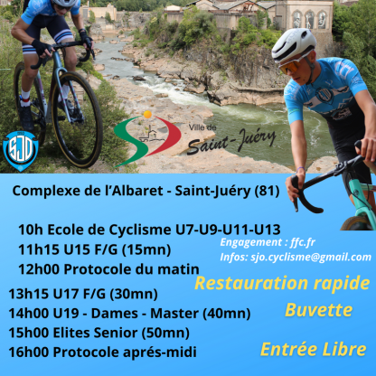 11 Novembre Cyclo Cross de la Ville de Saint Juéry